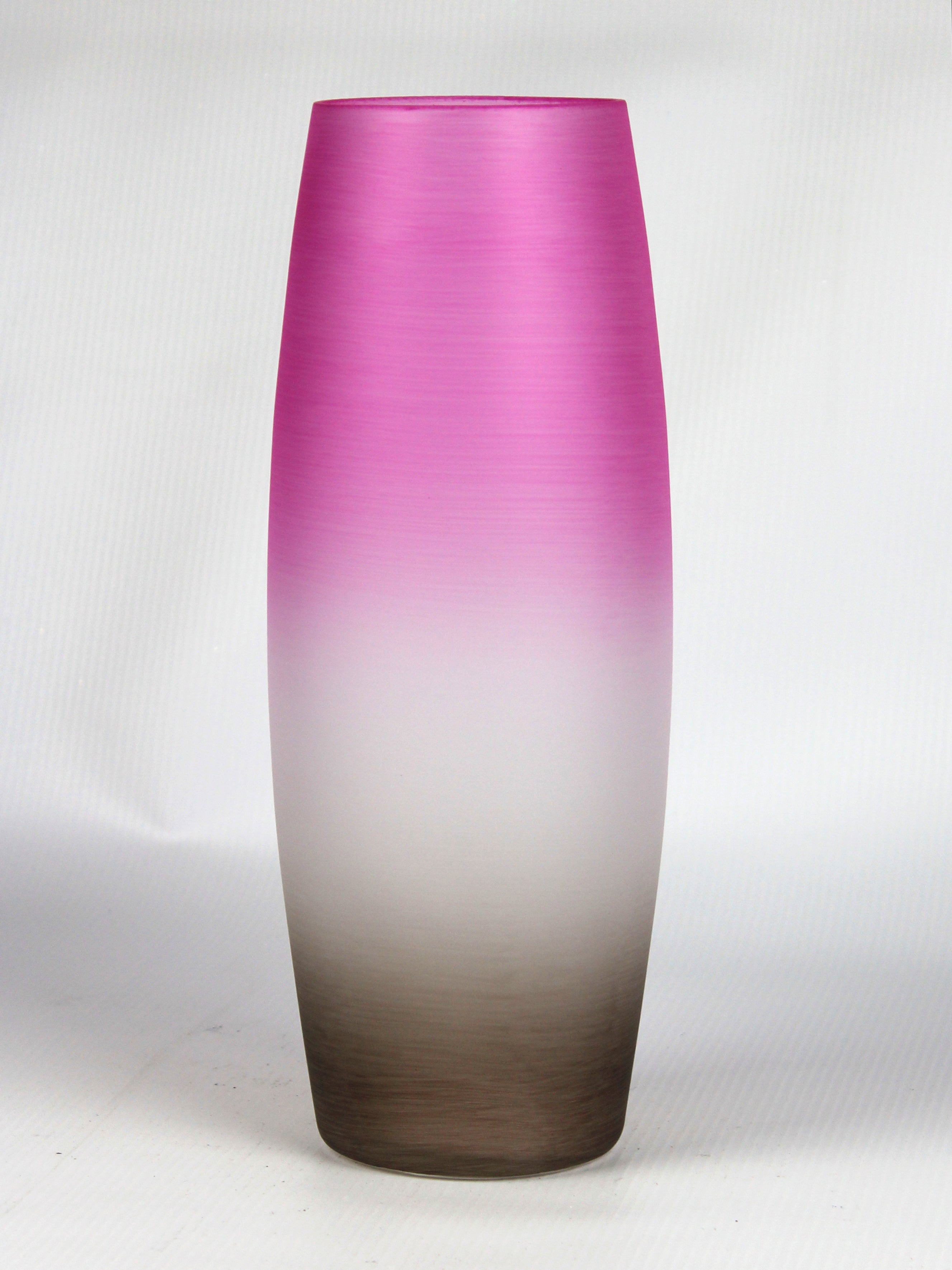 table pink art decorative glass vase 7736/300/sh317.2